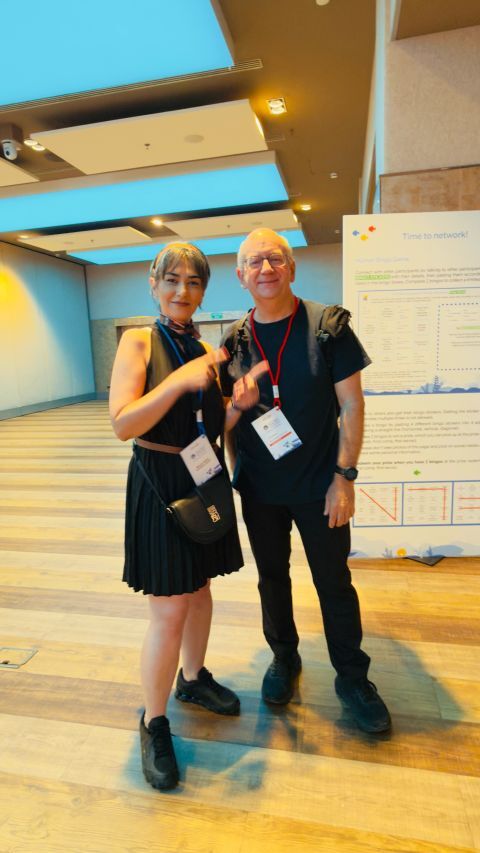Maryam Safari bei Search Central Live Deep Dive Europe in Barcelona